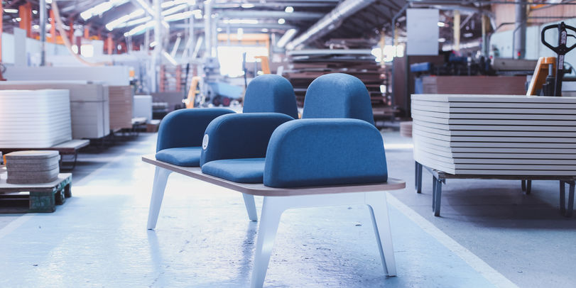 Ilo, gamme de mobilier de passage innovant