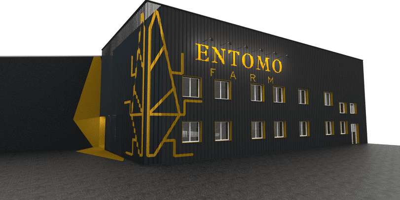 Nouveau site industriel d'Entomo Farm