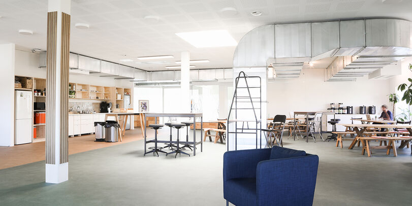 Design et réemploi pour les nouveaux bureaux d'HelloAsso