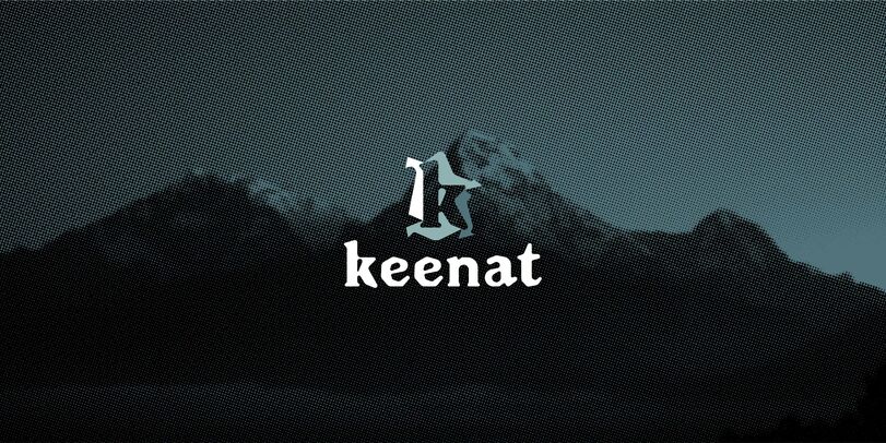 Création d’une identité de marque pour Keenat 