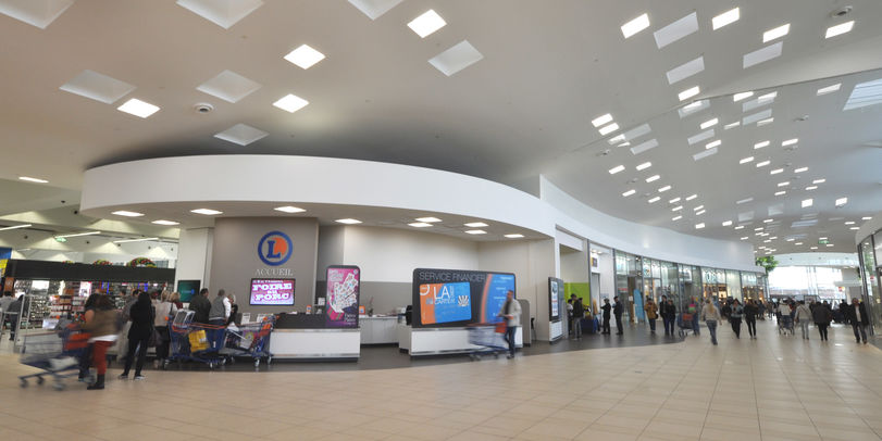 Design de magasin pour Leclerc Grand Moun