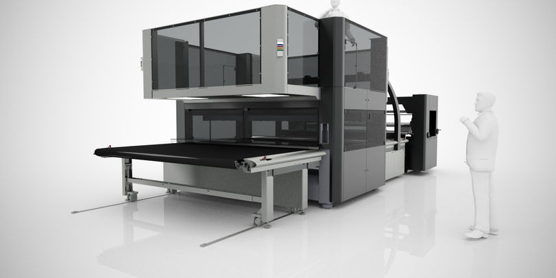 Design industriel d'une machine outil : découpeur laser d'airbag (photo 3)