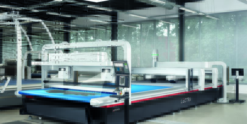 Design produit d'une machine industrielle de découpe du cuir