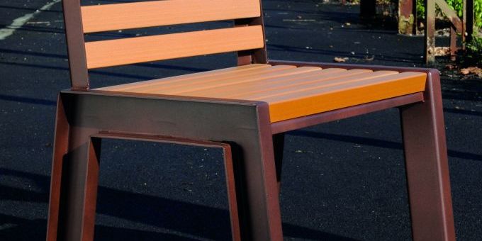 H, mobilier urbain pour Square