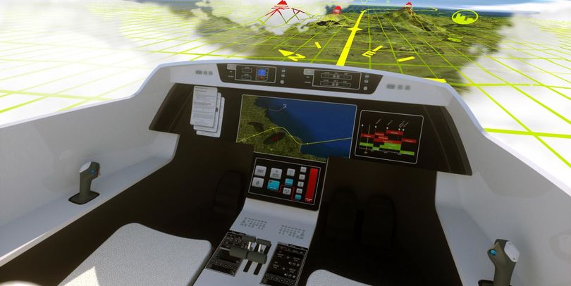 Réflexion prospective de l'aéronautique - cockpit de demain