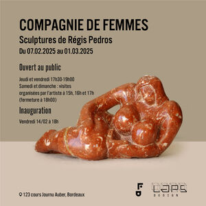 Compagnie de femmes, exposition de sculptures du 07.02 au 01.03 au Design Laps