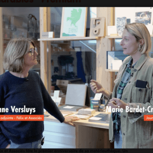 Design : Chez Félix et Associés, une matériauthèque verte recense des produits durables / Article et vidéo de Marie Bardet-Crougnaud 