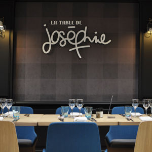 Aménagement d'un restaurant, La table de Joséphine