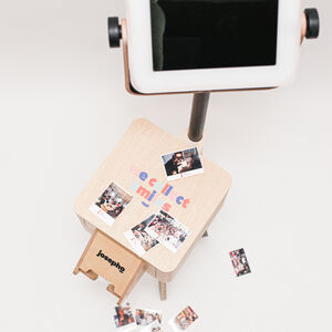 Éco-conception d’un photobooth en bois fabriqué localement