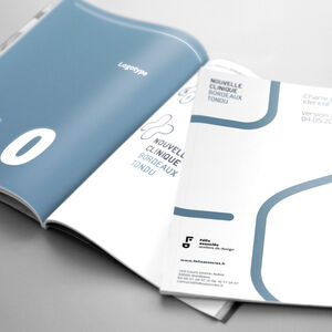 Création de l’identité visuelle de la Clinique du Tondu à Floirac - Design graphique