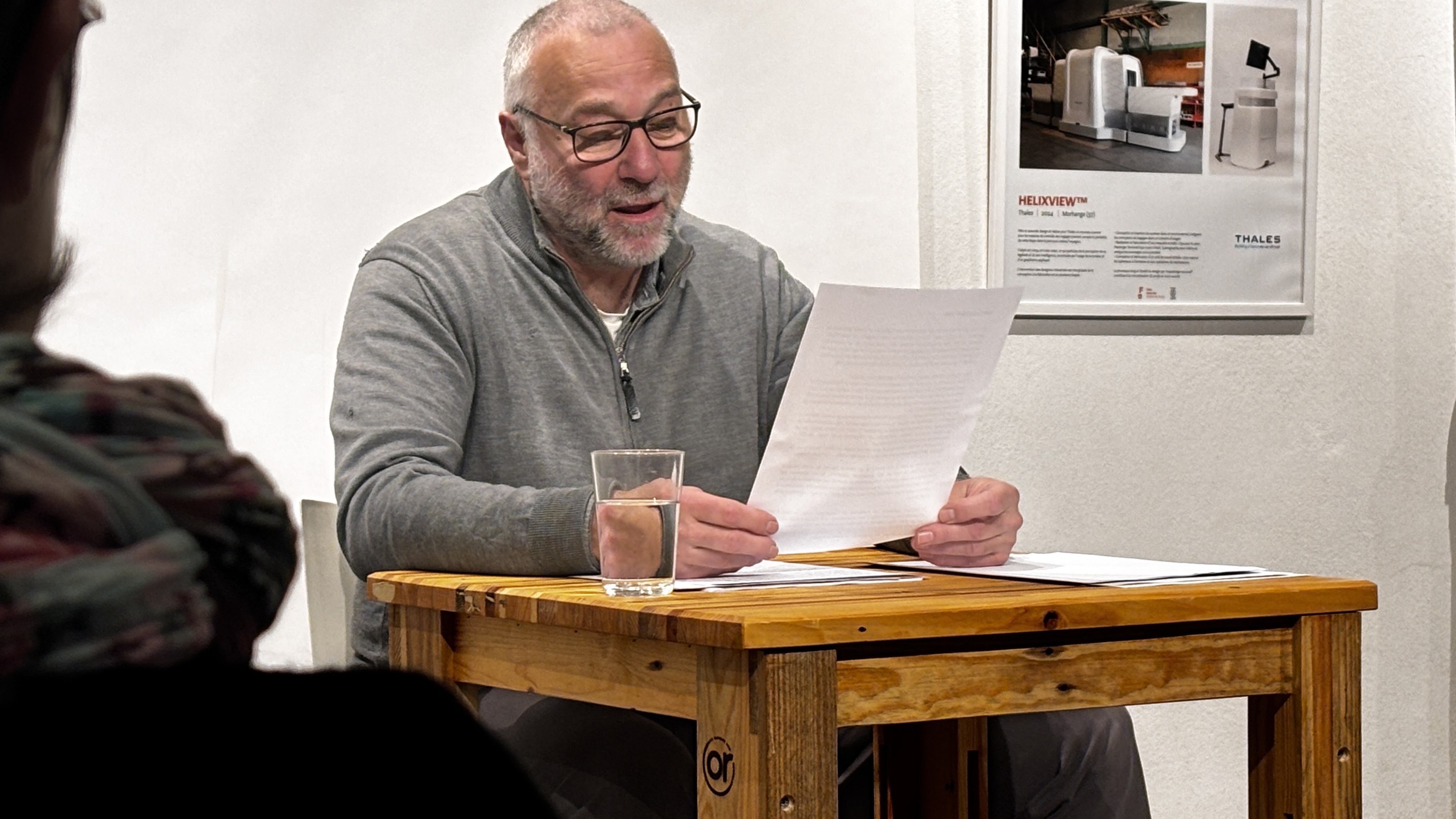 Frédéric Faure lire les auteurs américains chez Félix et associés à Bordeaux