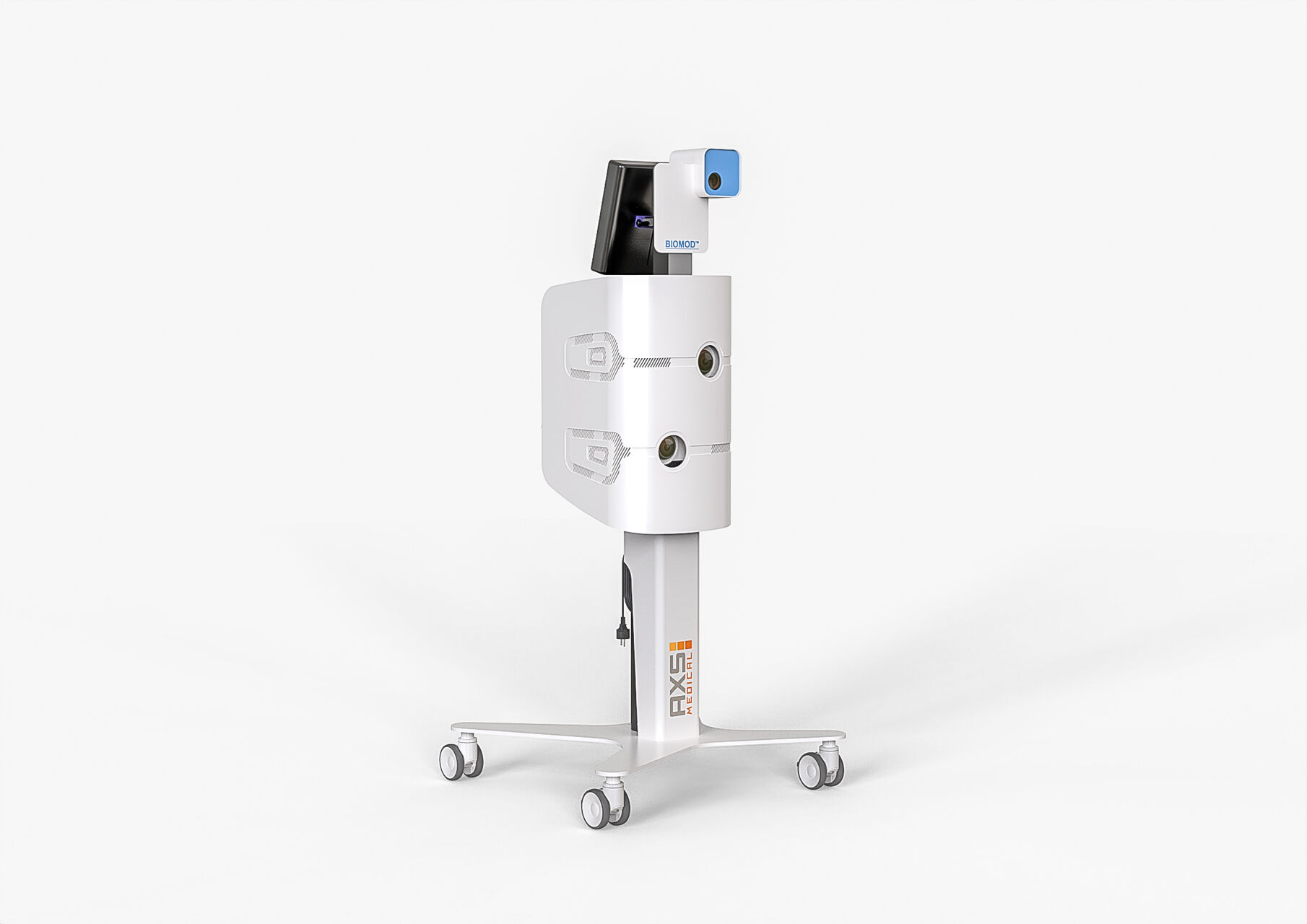 Prototype du dispositif médical Biomod conçu pour AXS Médical pour l’analyse 3D de la posture