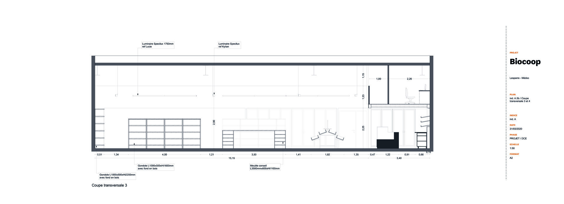 Création du magasin bio - Biocoop à Lesparre Médoc (photo 3)