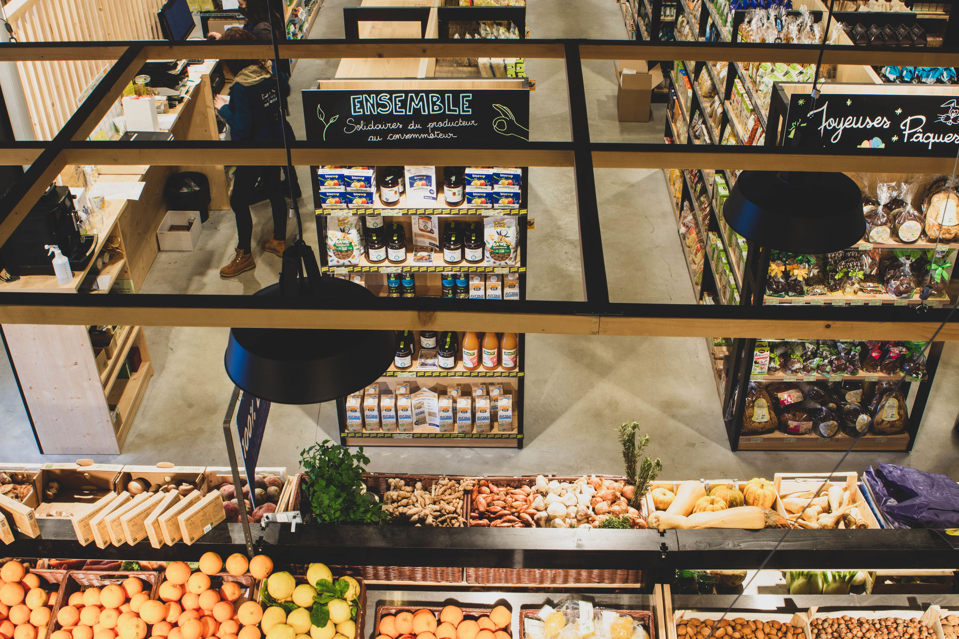 Création du magasin bio - Biocoop à Lesparre Médoc (photo 9)