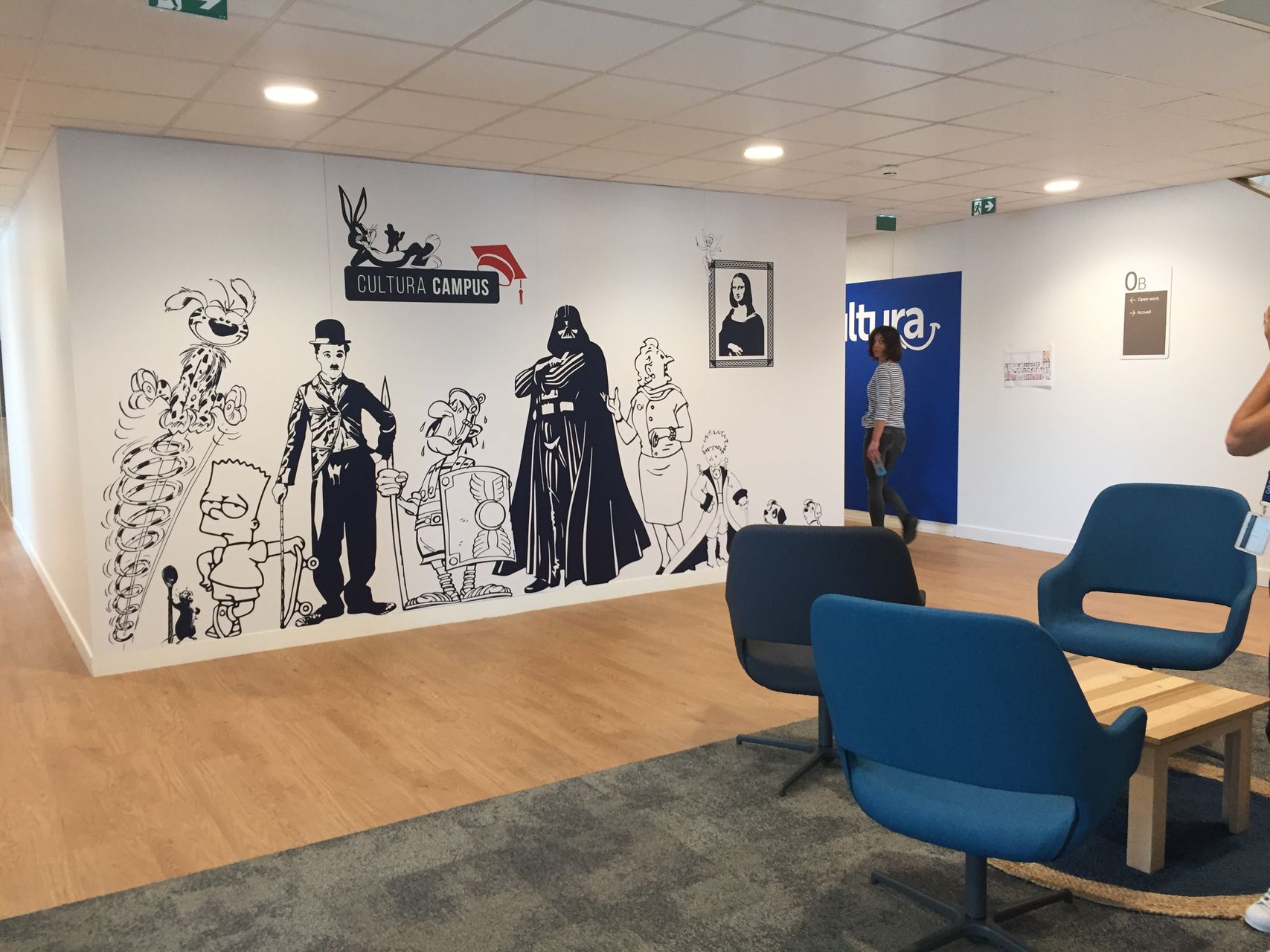 Cultura, aménagement et branding du siège social (photo 3)