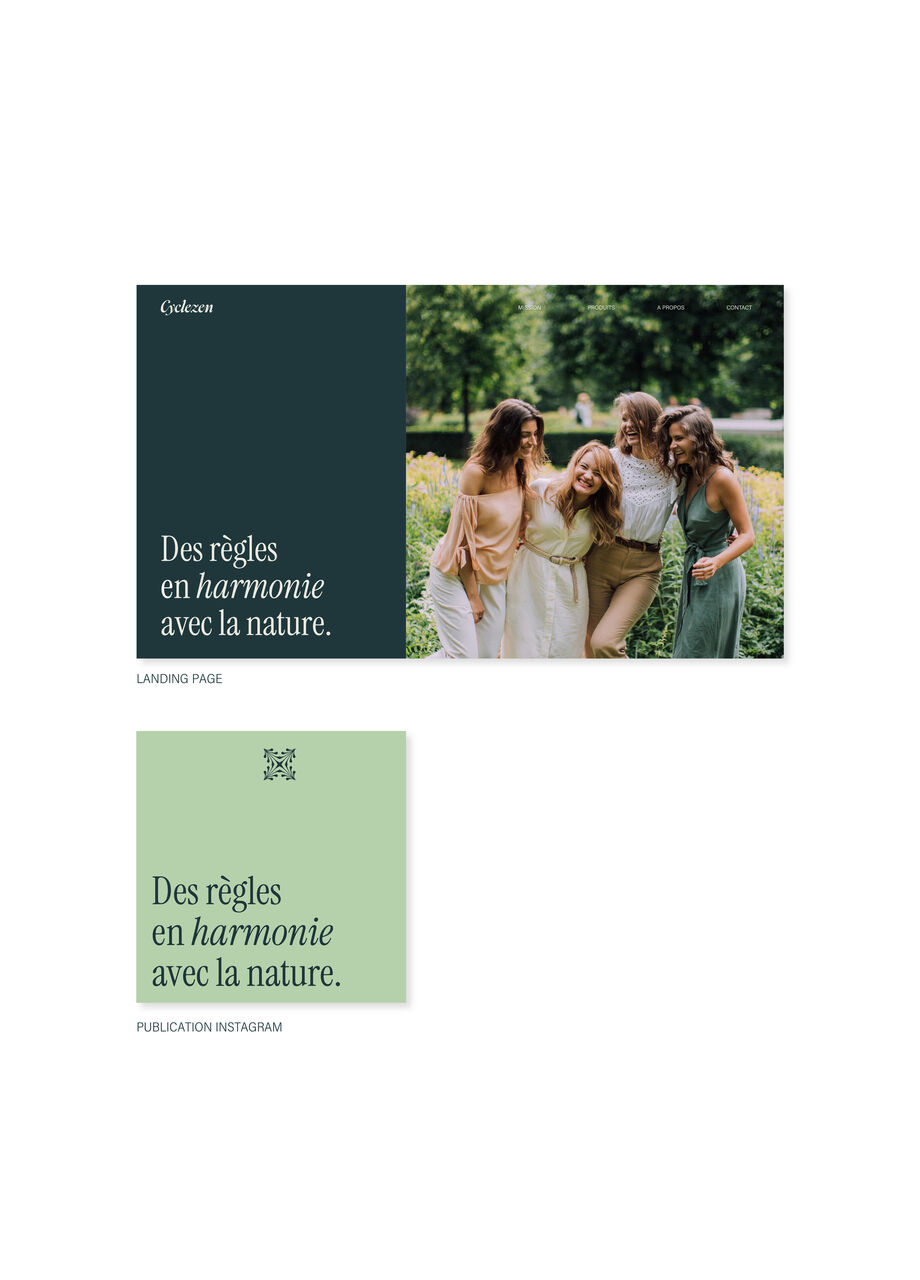 Campagne visuelle du distributeur Cyclezen par les designers industriels de Félix et associés à Bordeaux