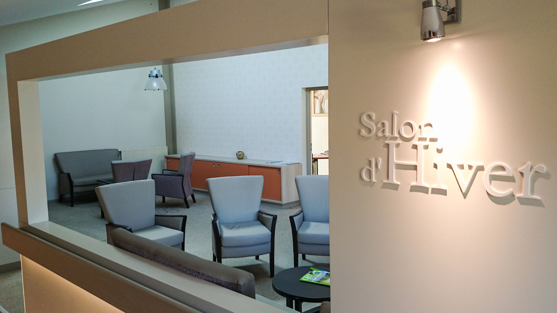 Aménagement du salon d’Hiver à l’EHPAD La Rose des Vents en Charente-Maritime