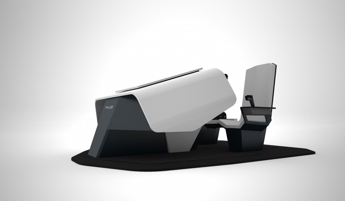 Démonstrateur de cockpit . Projet Odicis / Thales (photo 3)