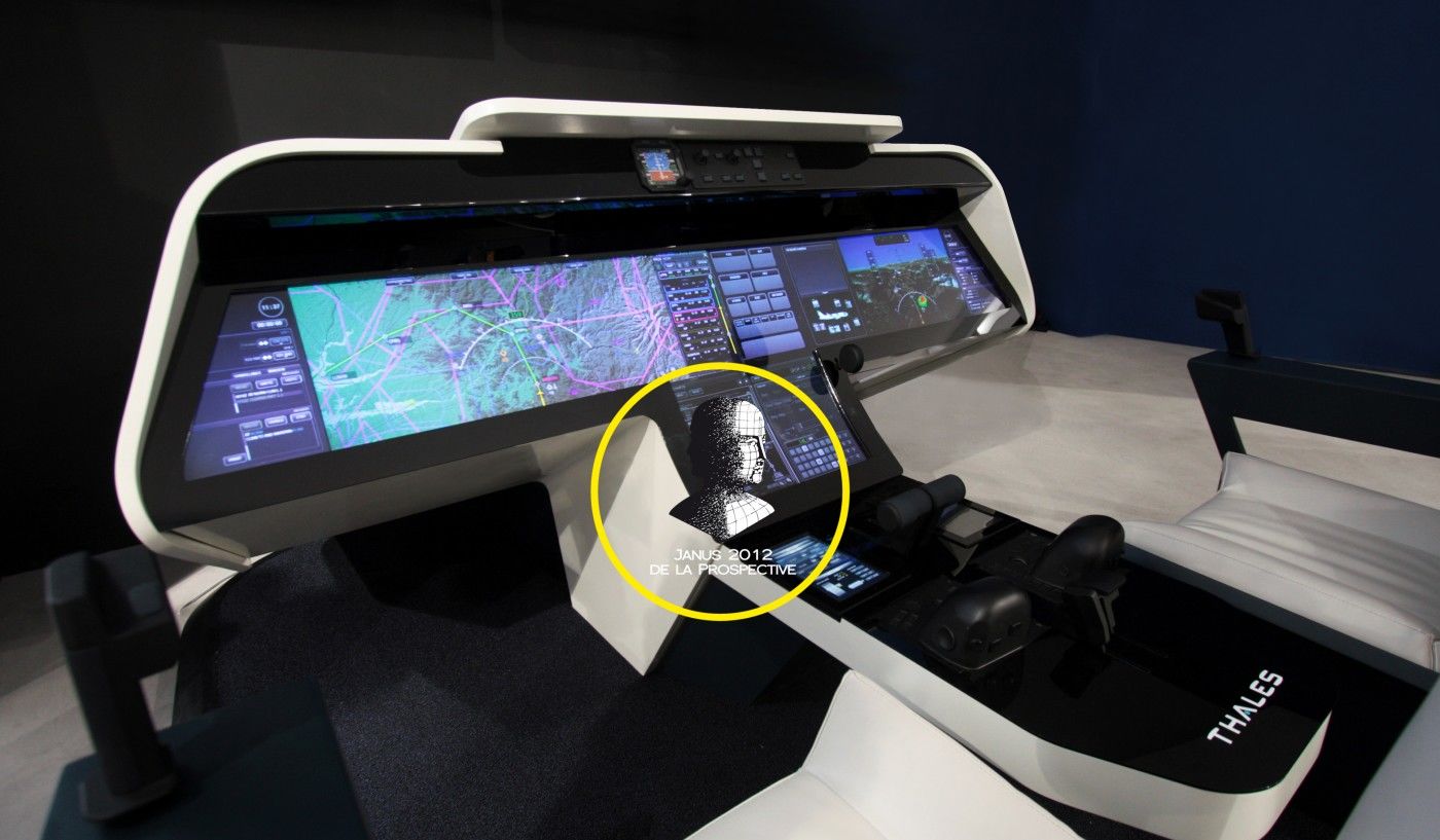Démonstrateur de cockpit . Projet Odicis / Thales (photo 5)