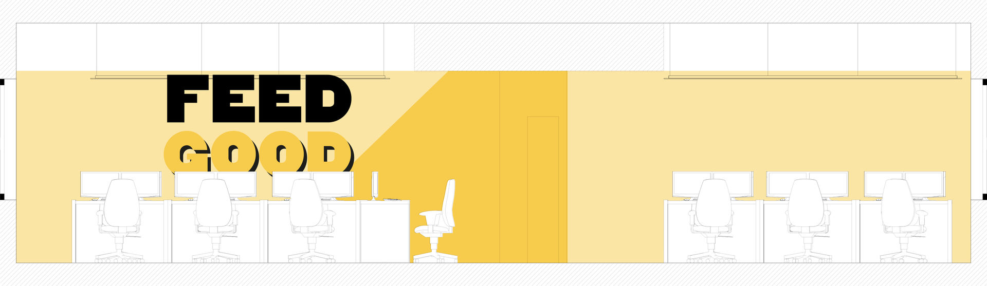 Design d’espace et branding pour Feed Manager Bordeaux (photo 3)