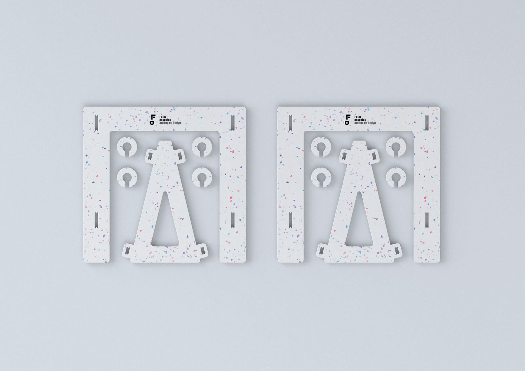 Tréteau Caméléon livré en kit sans vis – conception éco-responsable optimisant transport et montage