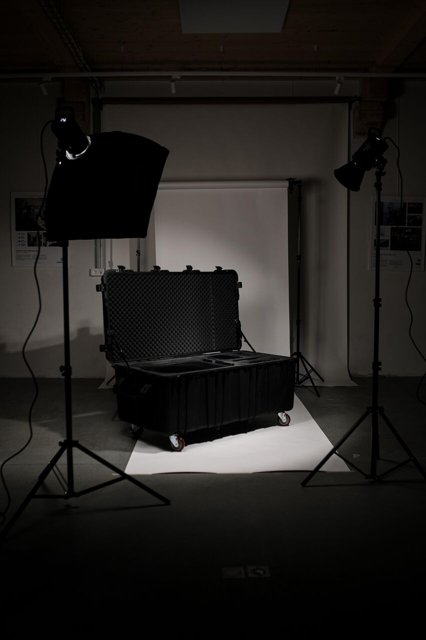 Vue globale du design industriel d’une antenne de télécommunication développée pour Greenerwave