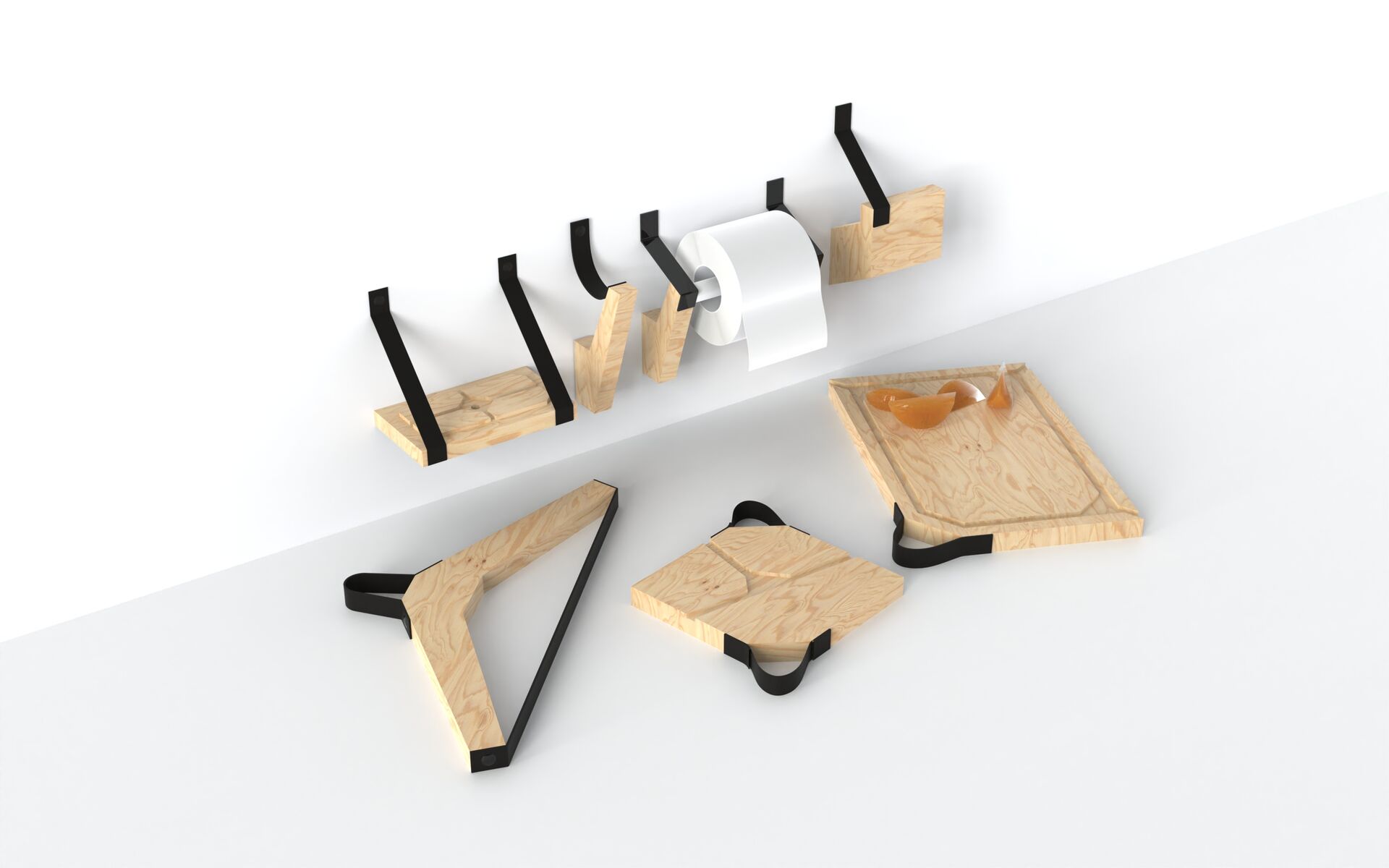 Conception design d’un refuge autonome Hosta pour randonneurs et tourisme nature