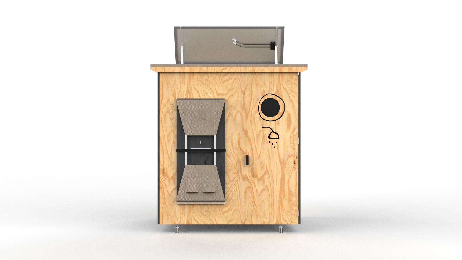 Design produit d’un module d’habitat écologique autonome Hosta