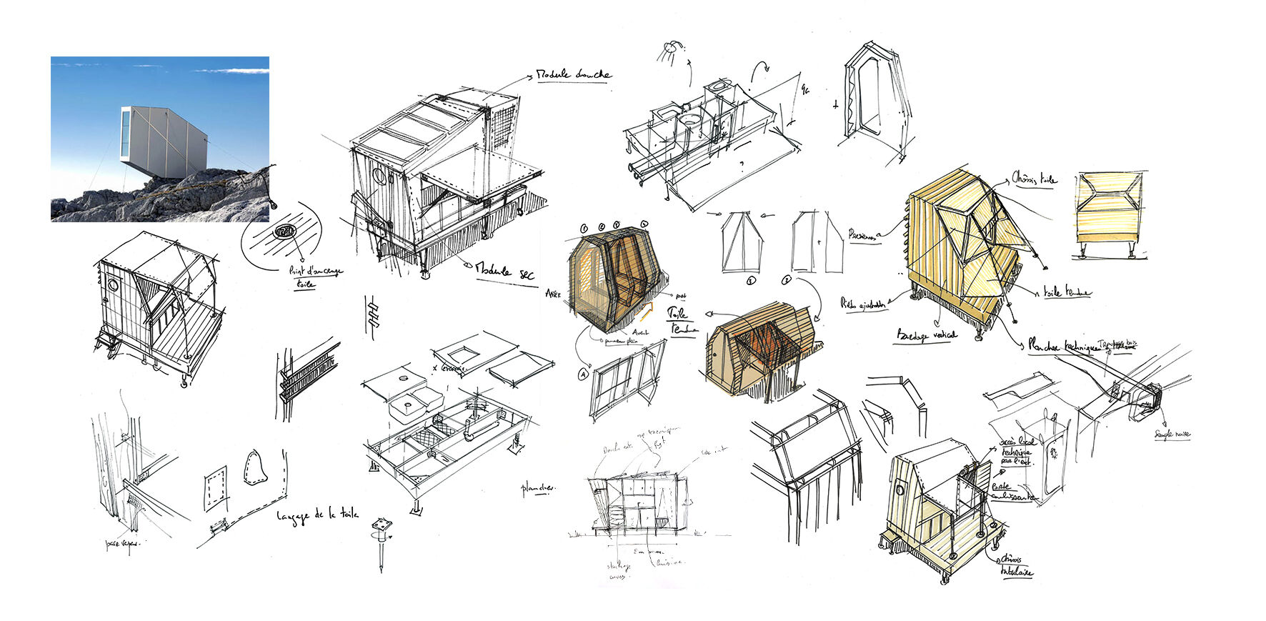 Éco-conception d’un module d’hébergement autonome pour l’hôtellerie de plein air