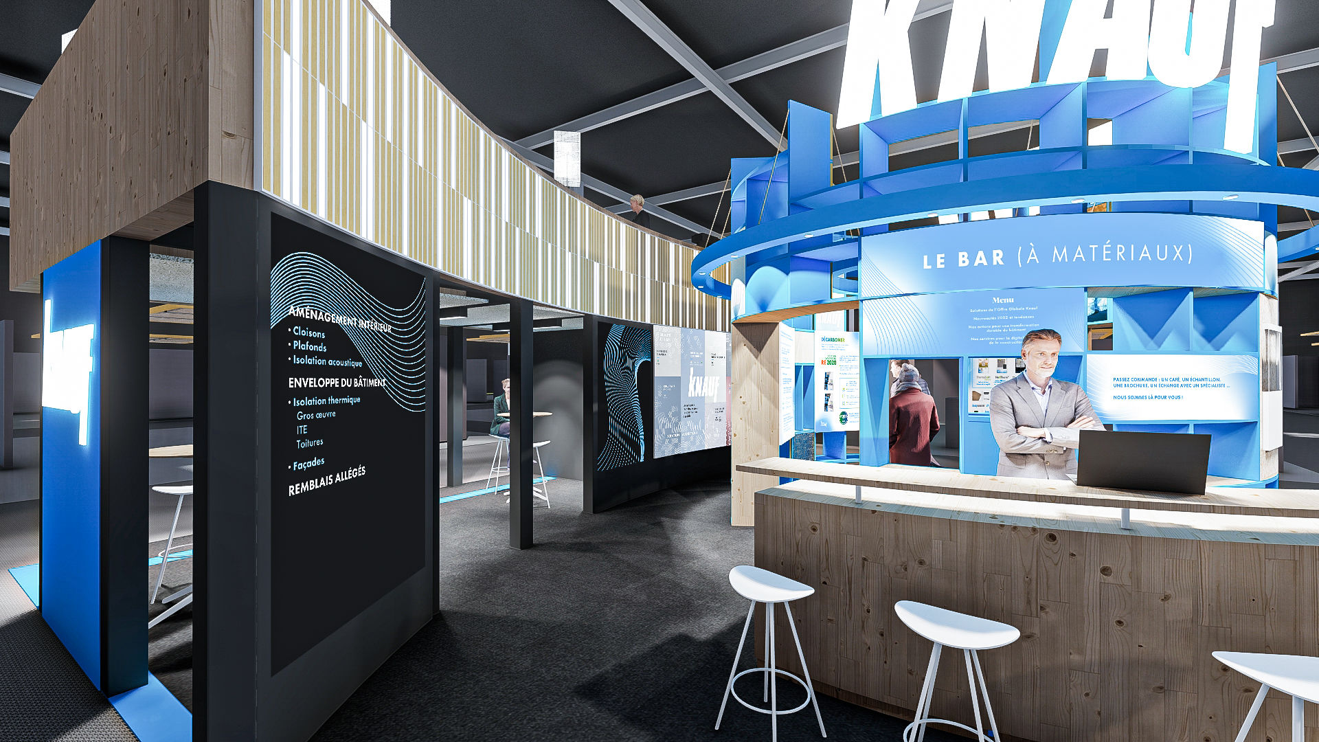 Design d'un Stand Knauf pour Batimat 2022 (photo 4)