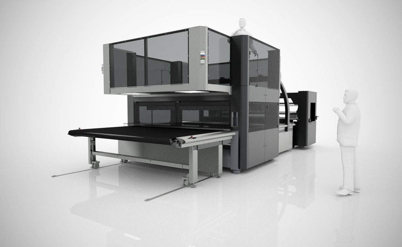 Design industriel d'une machine outil : découpeur laser d'airbag (photo 3)