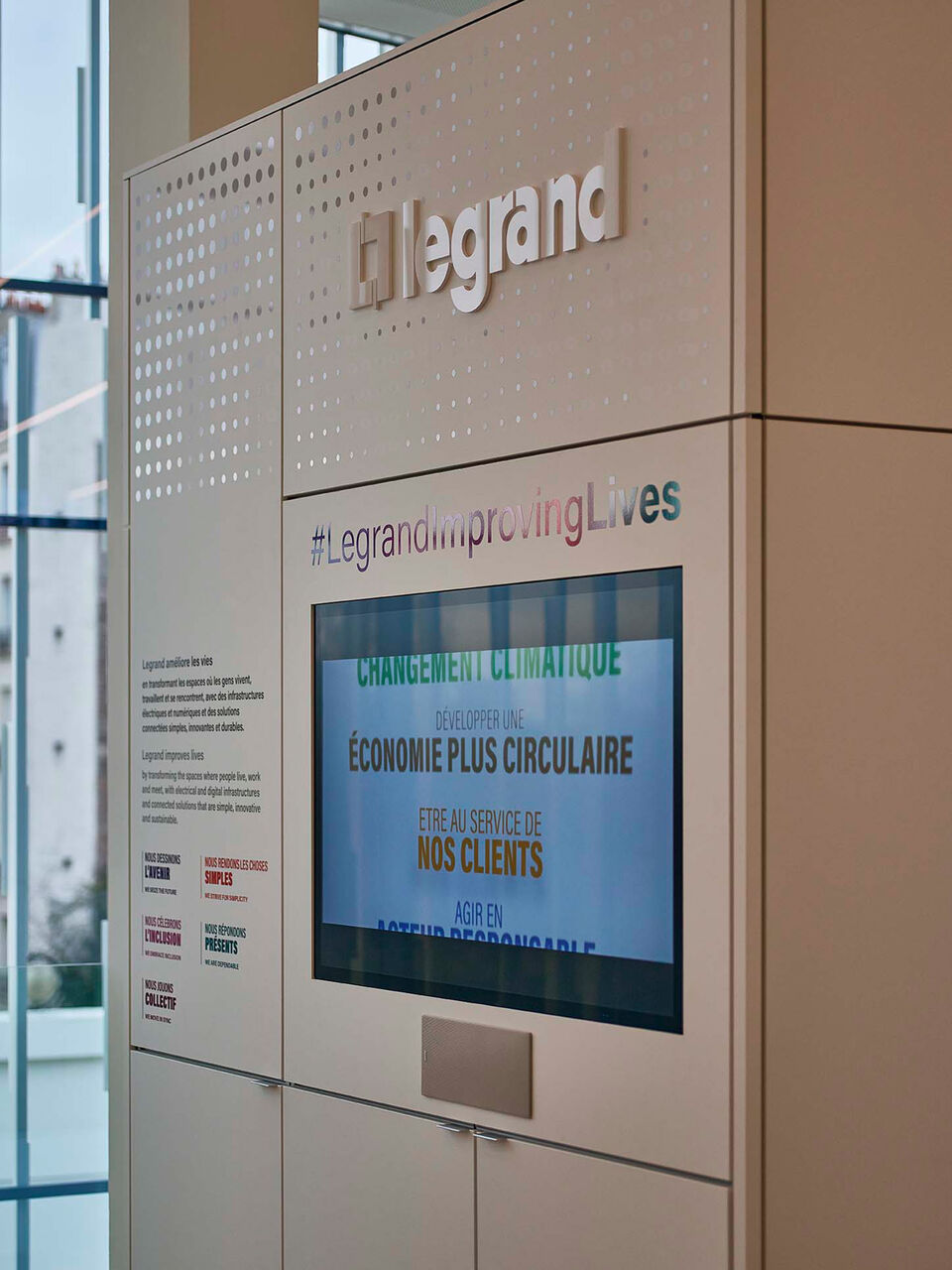 Conception d’un showroom de marque industrielle orienté usages