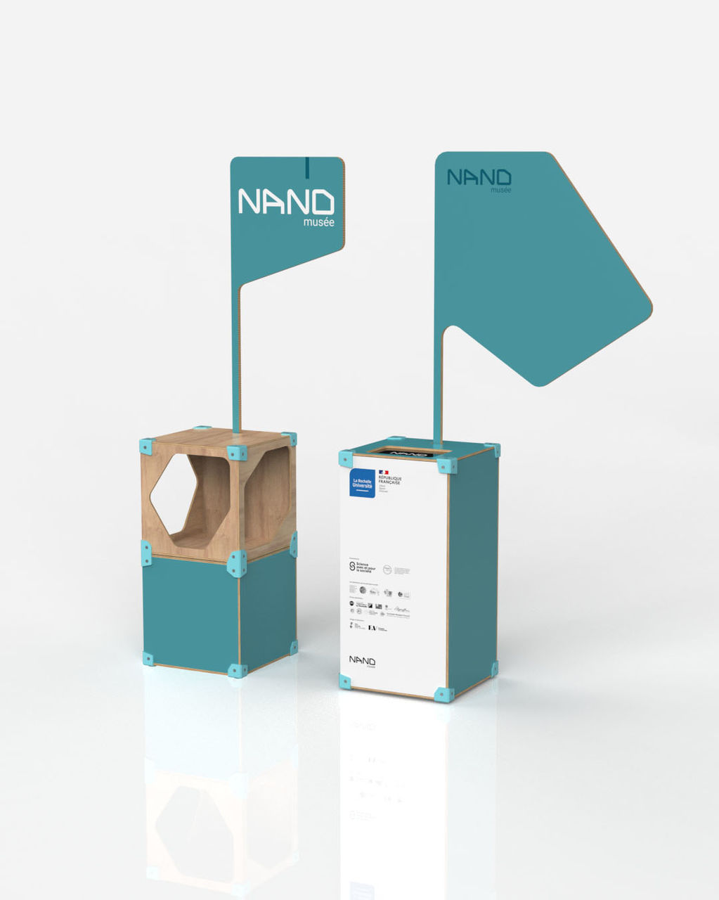 design scénographie nano musée