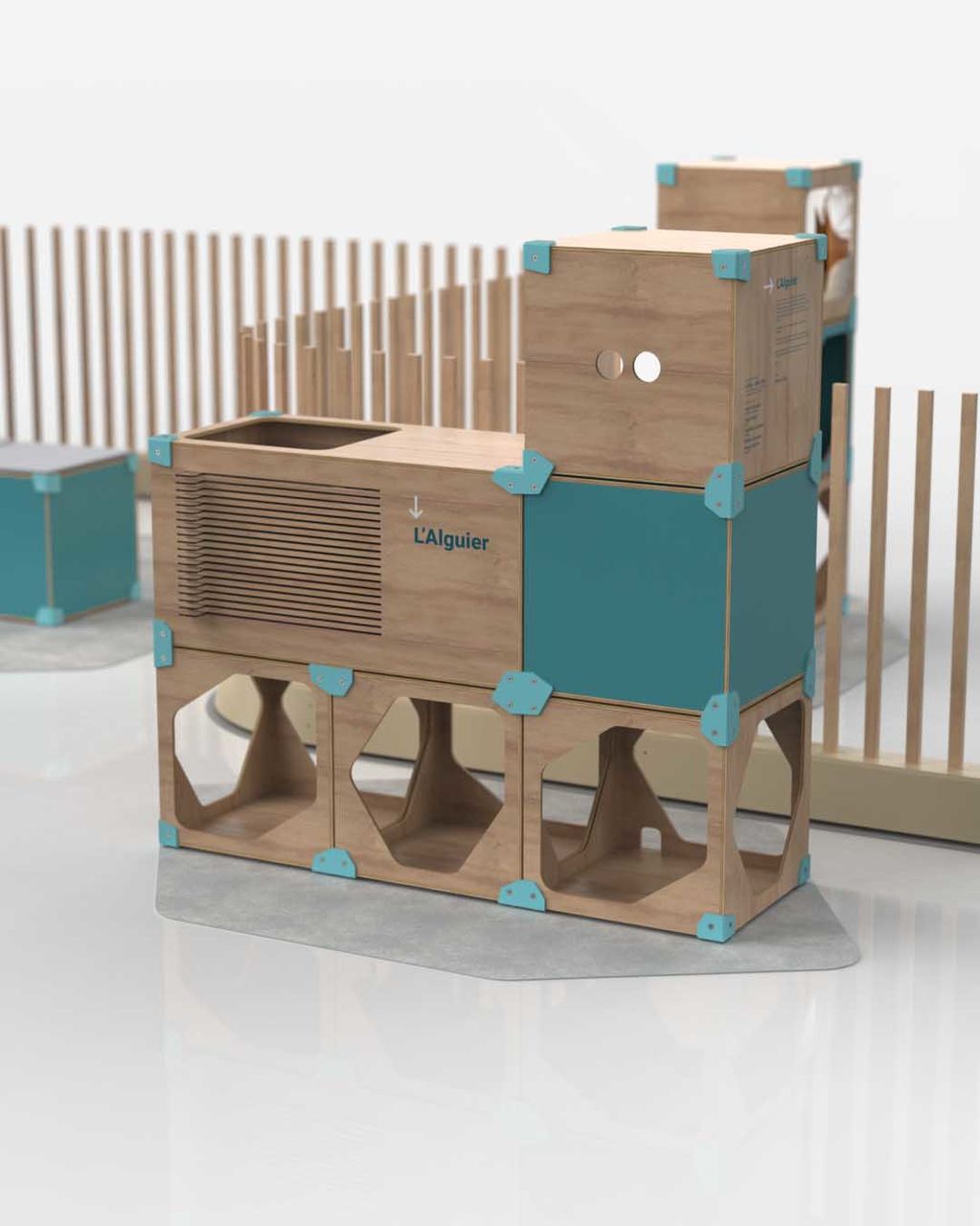 Nano Musée, design d'un musée nomade