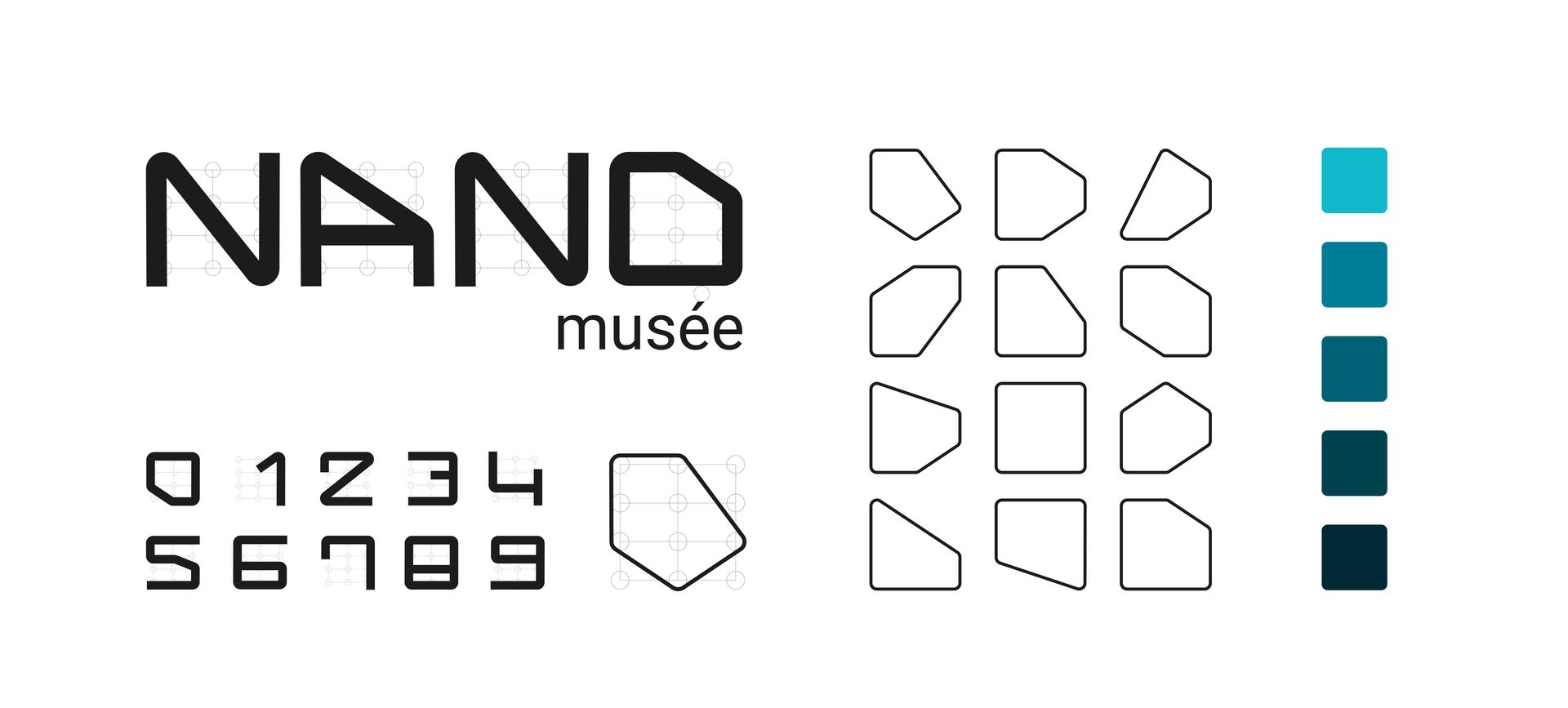 identité graphique nano musée