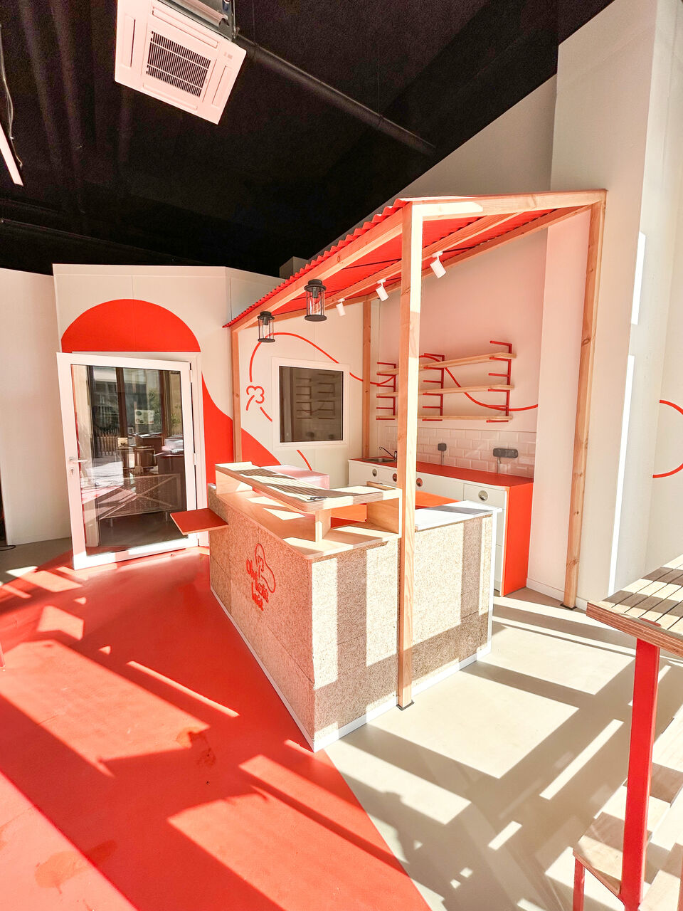 Boutique bio à Bordeaux conçue par une agence de design en éco-conception