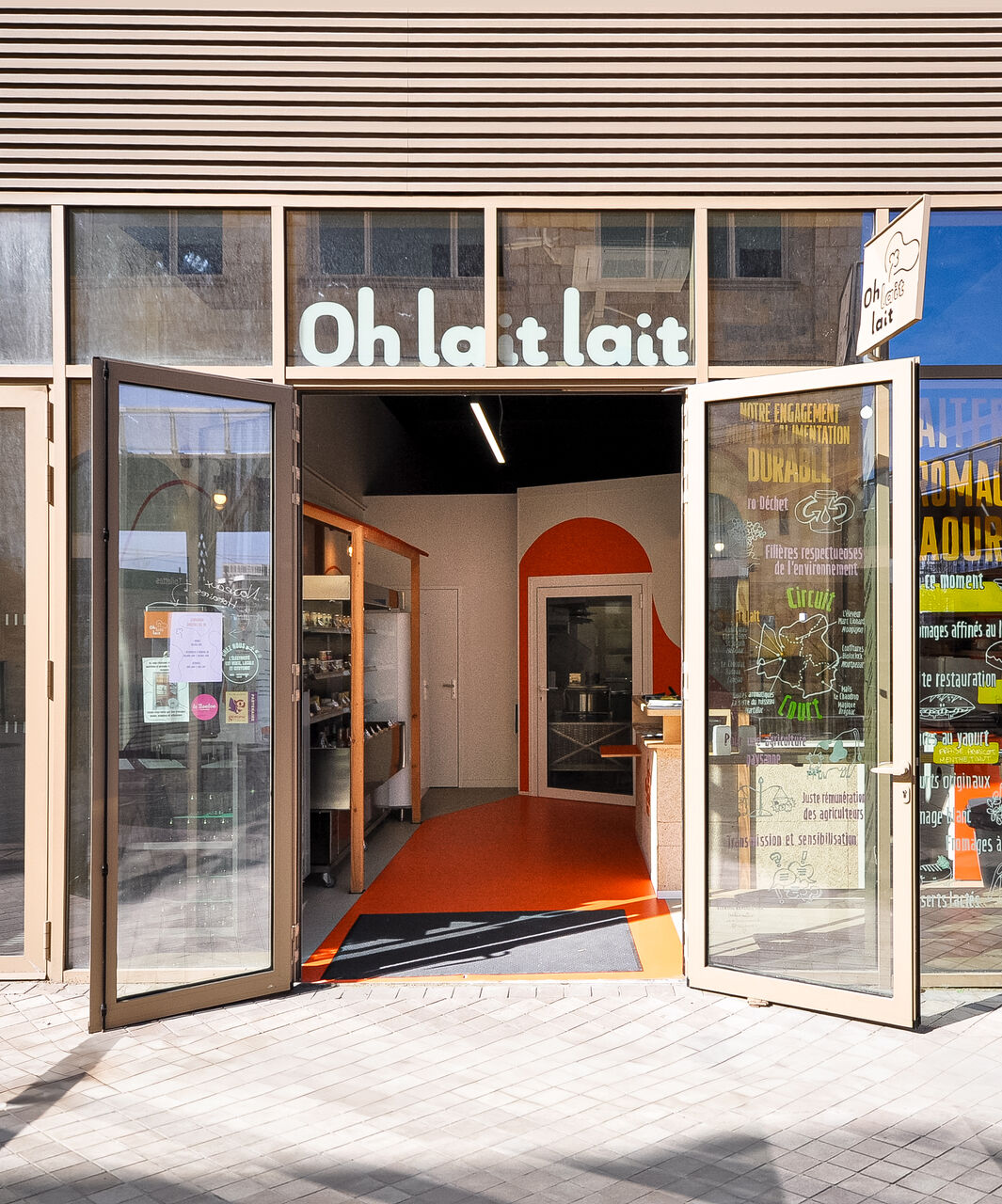 Aménagement d’une laiterie artisanale à Bordeaux - Oh Lait Lait