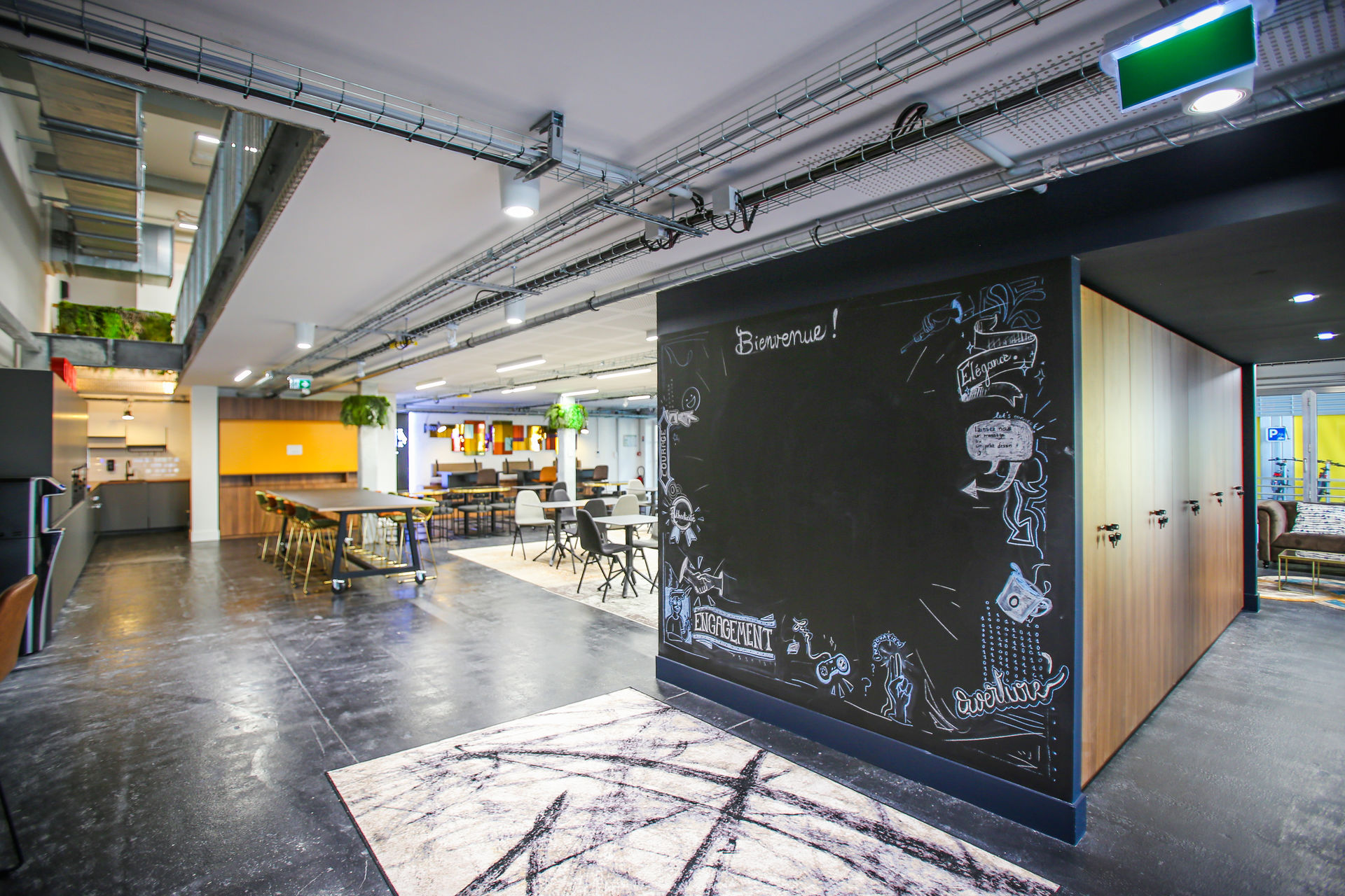 agencement espace de travail