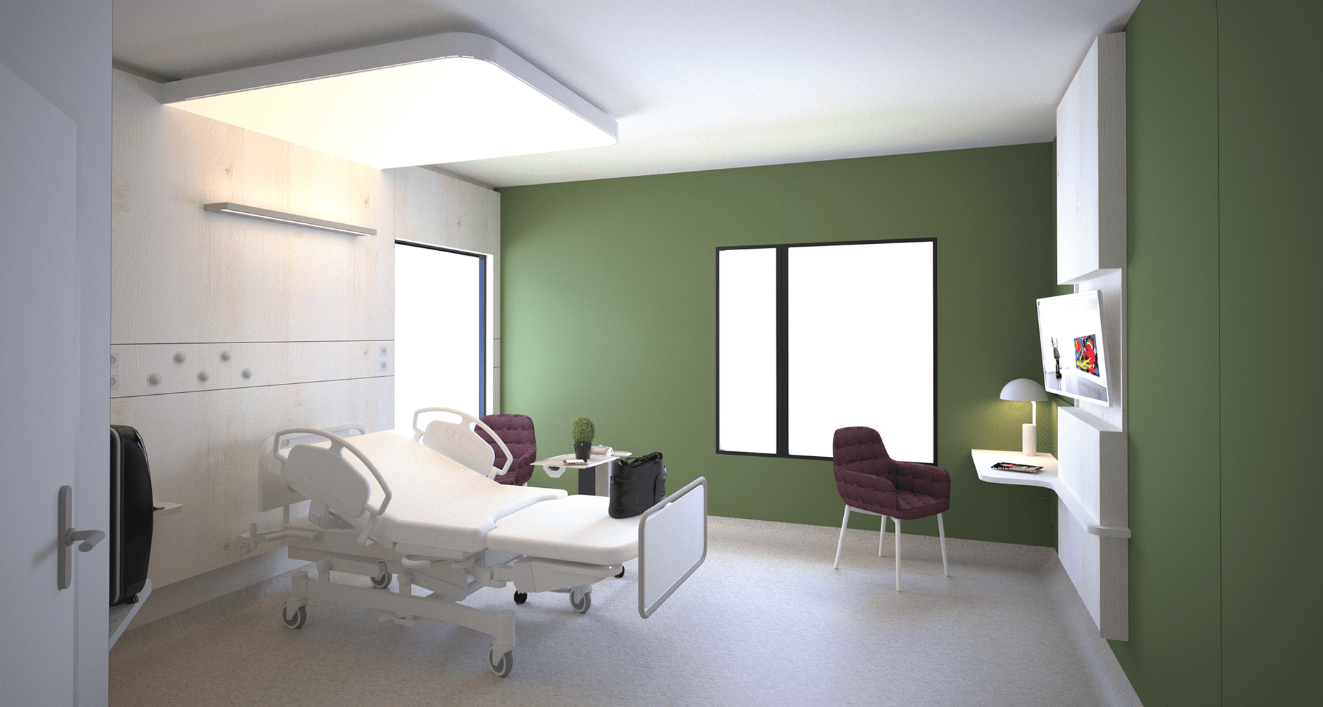 Exemple de projet d’architecte d’intérieur santé à Bordeaux