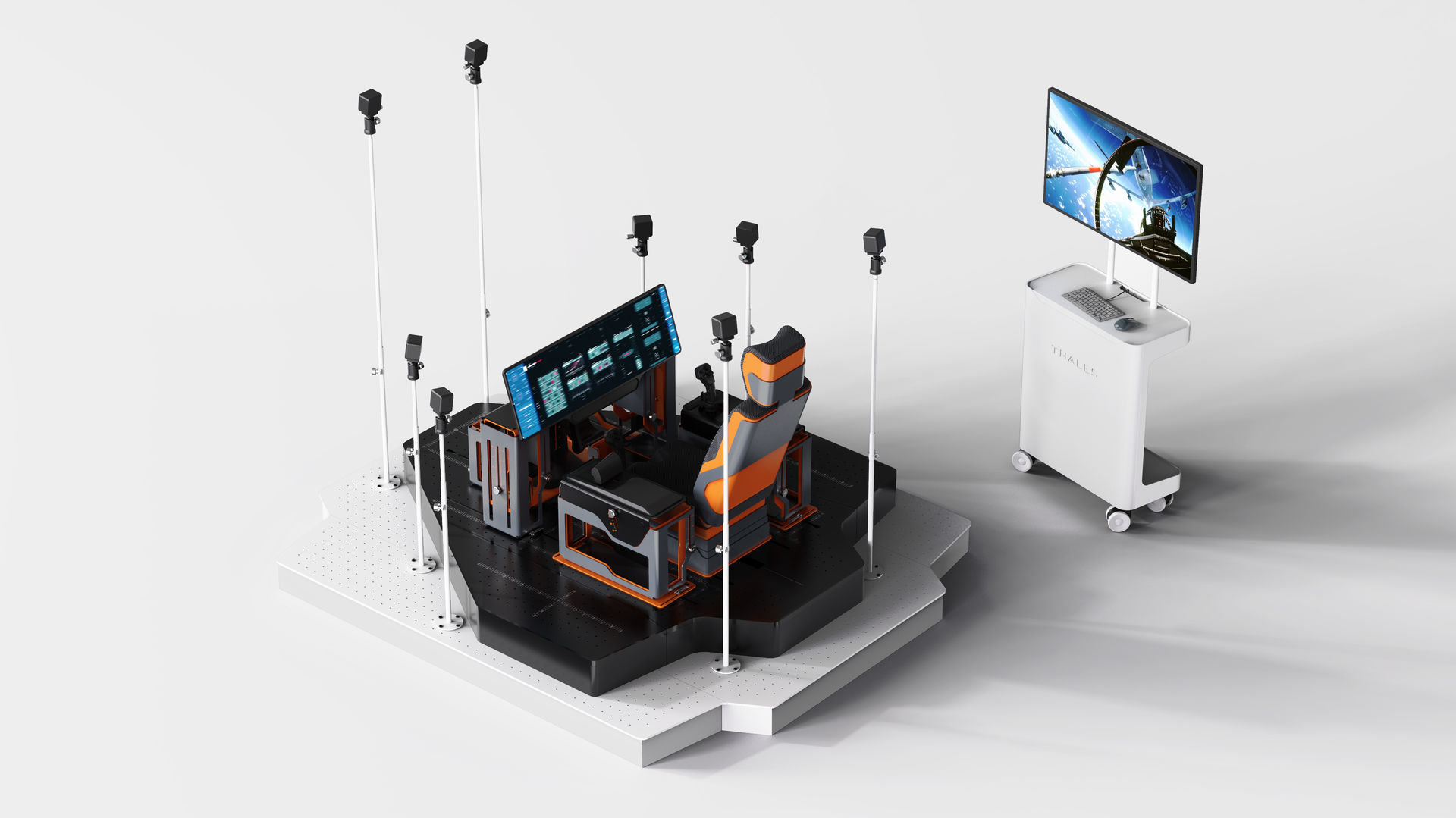 Banc de prototypage VR cockpit Thales (photo 3)