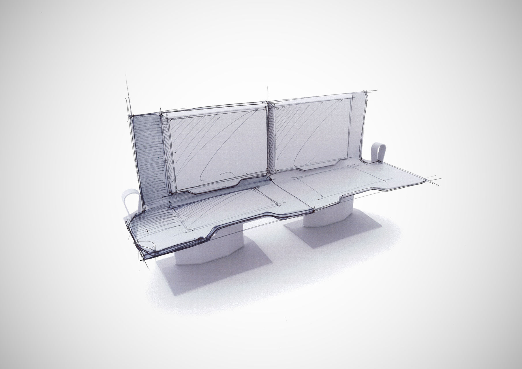 Design de console de travail pour contrôleur aérien (photo 3)