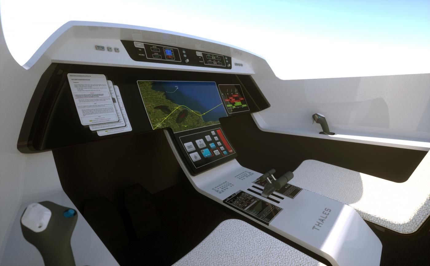 Réflexion prospective de l'aéronautique - cockpit de demain (photo 2)