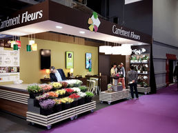 Carrément fleurs au Salon de la Franchise