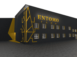 Nouveau site industriel d'Entomo Farm