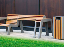 Serena, mobilier urbain pour Square
