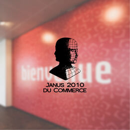 Janus du commerce (Institut français du design) - concept d’aménagement France Asia