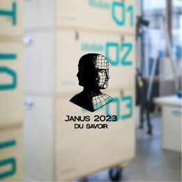 Janus du savoir (Institut français du design) - Nano Musée La Rochelle Université