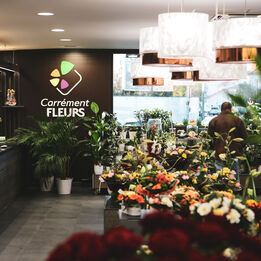 Agencement de magasin de fleurs – Concept retail