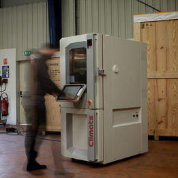 Design industriel des machines Excal pour Climats