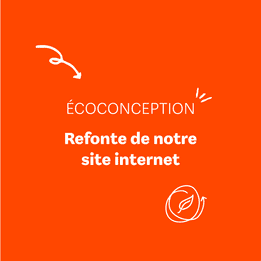 Ecoconception et webdesign : pourquoi ? comment ? Exemple de notre site internet